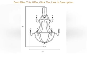 Best Deal 2 Tier Wine Barrel Staves and Hoops Chandelier Openwork Wood French Country Rustic Candle