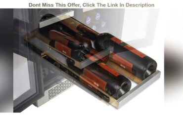 Limited Stock Avallon AWBC241GGFD 24 Inch Wide 21 Bottle and 60 Can Capacity Built-In Wine and Beve