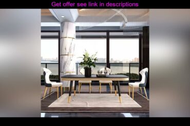 Modern Luxury French Leather Dining Chair With Stainless Steel Gold Leg