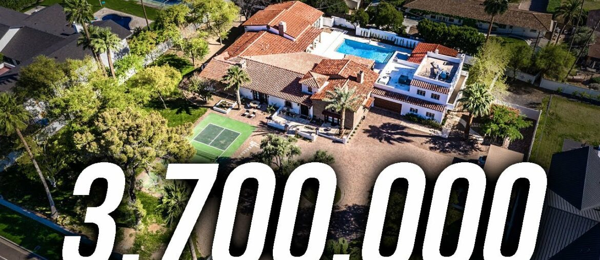 Inside a $3,700,000 ARCADIA Arizona Mansion on Lafayette BLVD | OVER AN ACRE Inside a $3,700,000 ARCADIA Arizona Mansion on Lafayette BLVD | OVER AN ACRE