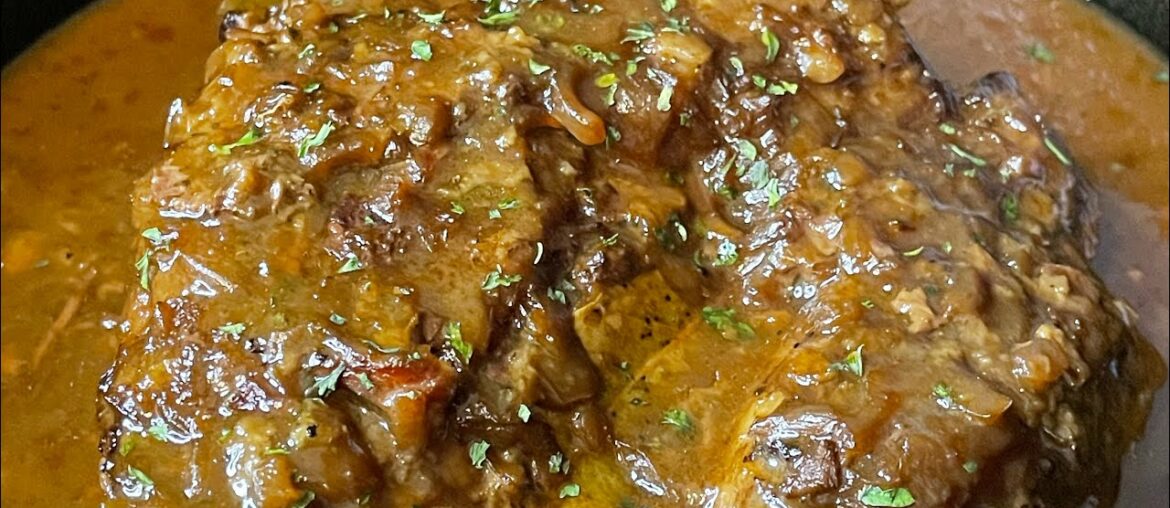 French Onion Soup Pot Roast/ Easy Recipe