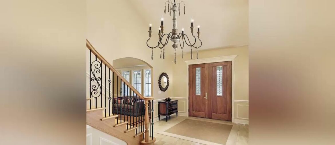 Exclusive LALUZ Farmhouse Chandelier, 6-Light French Country Lighting for Dining Room, Living Room, Exclusive LALUZ Farmhouse Chandelier, 6-Light French Country Lighting for Dining Room, Living Room,