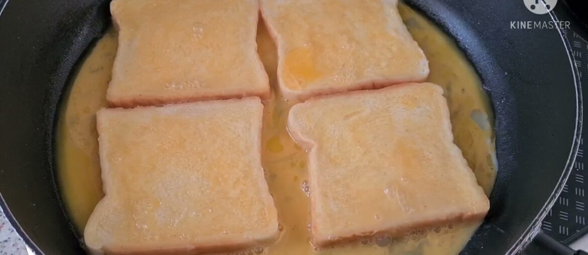 Breakfast sandwich with egg french toast Recipe.