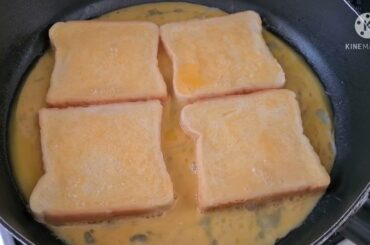 Breakfast sandwich with egg french toast Recipe.