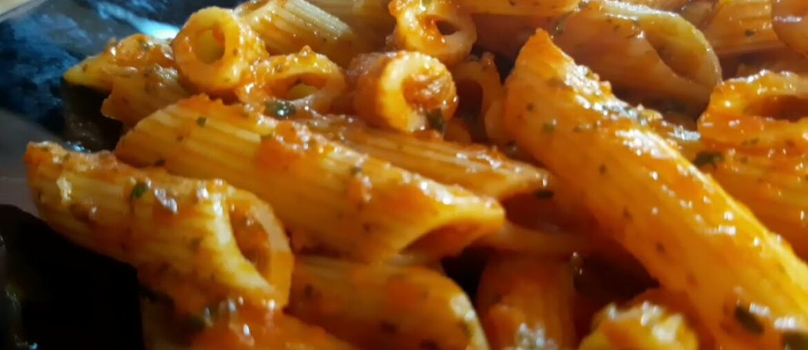 french tomato sauce penny rigaati pasta easy recipe