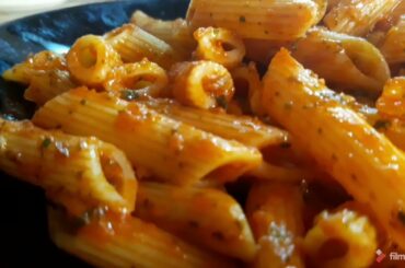 french tomato sauce penny rigaati pasta easy recipe