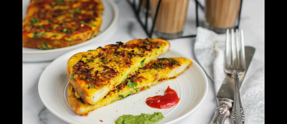 Vegan French Toast | Savory Masala Toast Recipe Vegan French Toast | Savory Masala Toast Recipe
