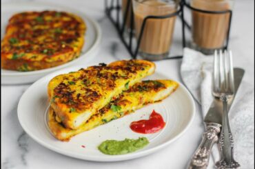 Vegan French Toast | Savory Masala Toast Recipe