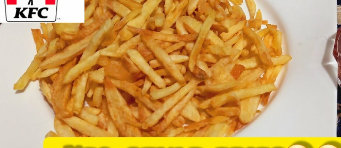 French fries || crispy french fries || kfc style fries recipe