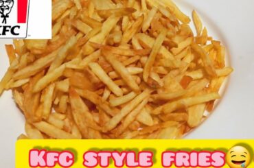 French fries || crispy french fries || kfc style fries recipe