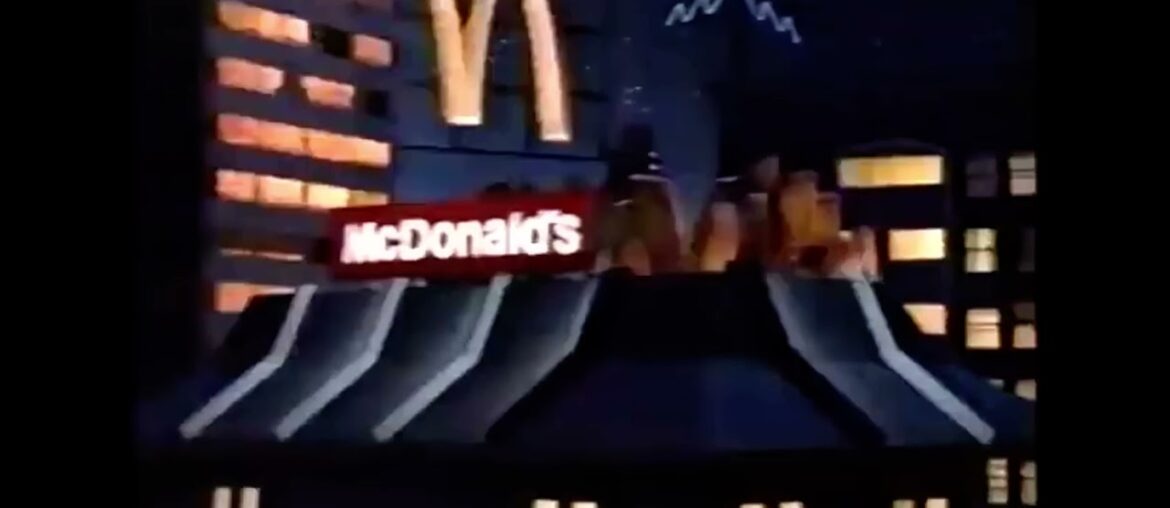 McDonald’s Mac Tonight “Spinning Burger French” Commerical