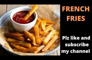 French fries recipe/Crispy French fries recipe