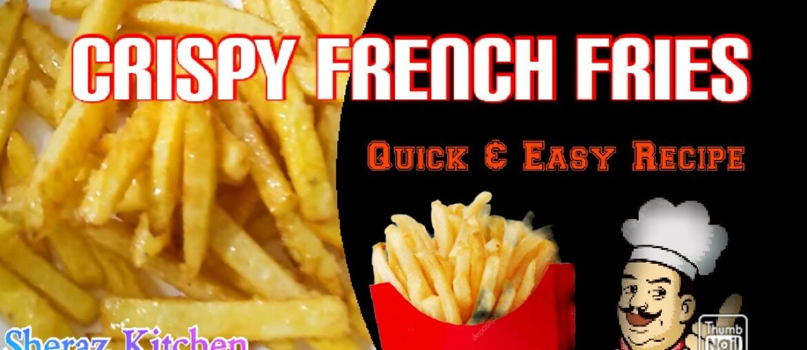 French Fries recipe, How to make crispy Fries, Quick and easy fries recipy, Potato fries