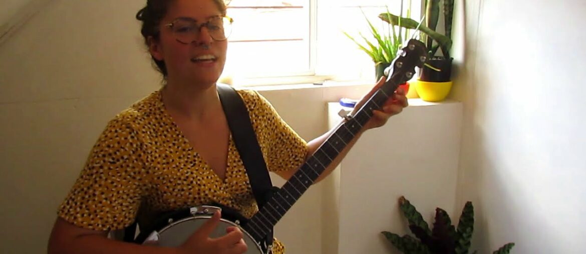 Ah ! Le petit vin blanc (Lina Margy) | Banjo cover | Old French song | Happy Charlie