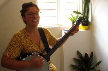 Ah ! Le petit vin blanc (Lina Margy) | Banjo cover | Old French song | Happy Charlie