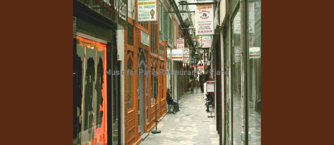 Piano Jazz Soundtrack for Paris Restaurants