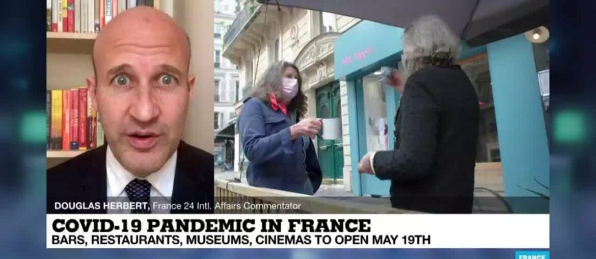 Coronavirus pandemic: Terraces of France's cafes, restaurants, to open next month Coronavirus pandemic: Terraces of France's cafes, restaurants, to open next month