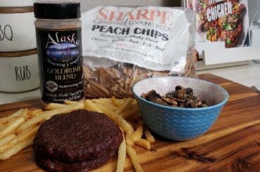 Is Alaska Goldrush Blend really a All Purpose Seasoning? Taste test on smoked burgers French fries |