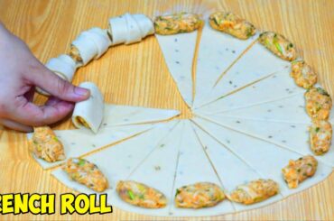 Chicken French Roll With Homemade Sheets - Roll Recipe with Roll Patti - Special Ramadan Recipe
