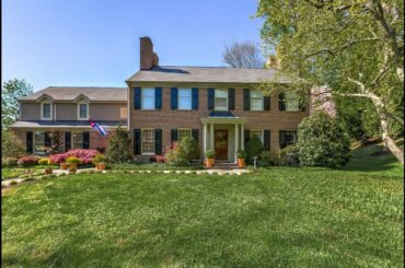 Beautiful Ruxton Colonial at 7824 Chelsea Street