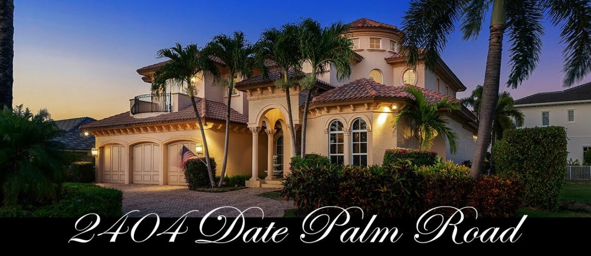 $3.1M Mediterranean Estate Designed by John Conway