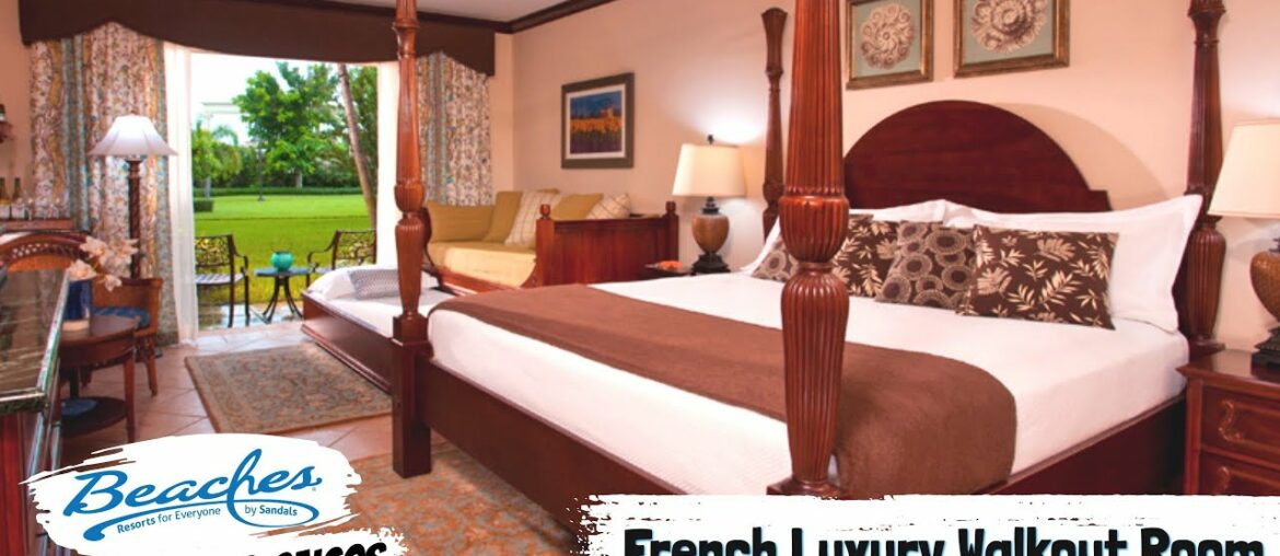 French Village Luxury Walkout Room FWD & FWK | Beaches Turks & Caicos | Walkthrough Tour & Review 4K