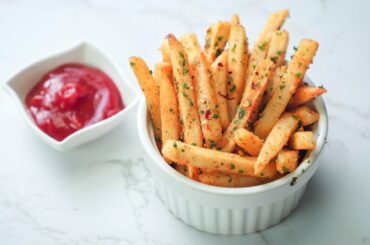 Masala French Fries Recipe - How To Make Masala Fries - French Fries