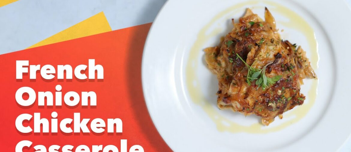 Keto French Onion Chicken Casserole Recipe