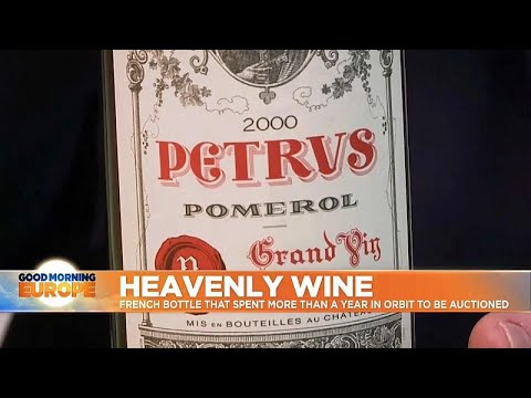 Space-aged wine could sell for $1 million after spending 14 months on International Space Station Space-aged wine could sell for $1 million after spending 14 months on International Space Station