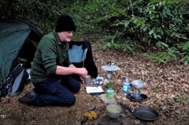 Woodland Wildcamp with French Food and Drinks