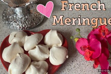 How to Make French Meringue |  Easy & Tasty Meringues at home | Easy Meringue Recipe | Rashmi's ABCD
