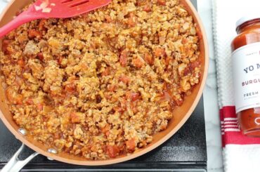 Yo Mama's Keto Burgundy Lasagna