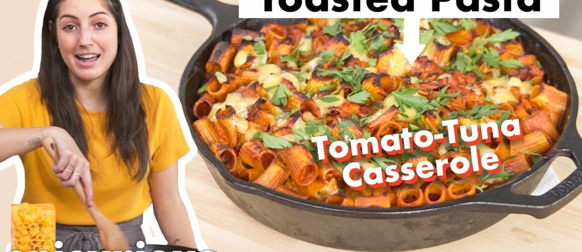 Every Step To Spicy Tomato Tuna Casserole (And Why) | Epicurious Every Step To Spicy Tomato Tuna Casserole (And Why) | Epicurious
