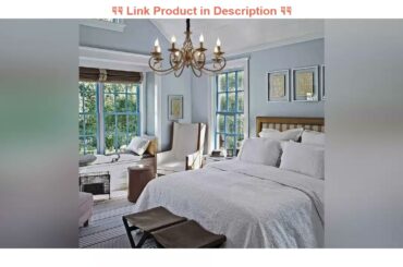 Most Creative Product Ganeed Rustic Chandeliers,8 Lights Candle French Country Chandelier,Vintage I