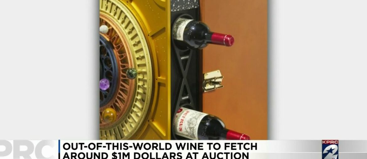 Out-of-this-world wine to fetch around $1 million at auction