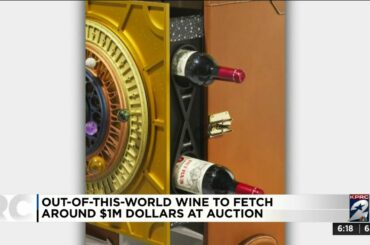 Out-of-this-world wine to fetch around $1 million at auction