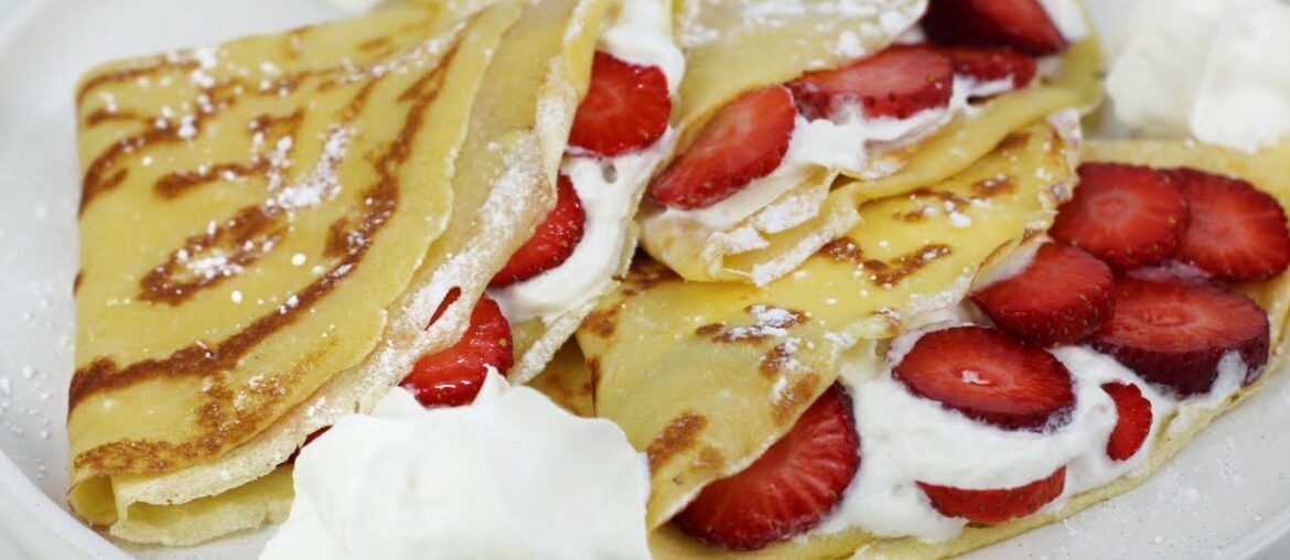 How To Make French Crepes | 5-Minutes Recipe How To Make French Crepes | 5-Minutes Recipe