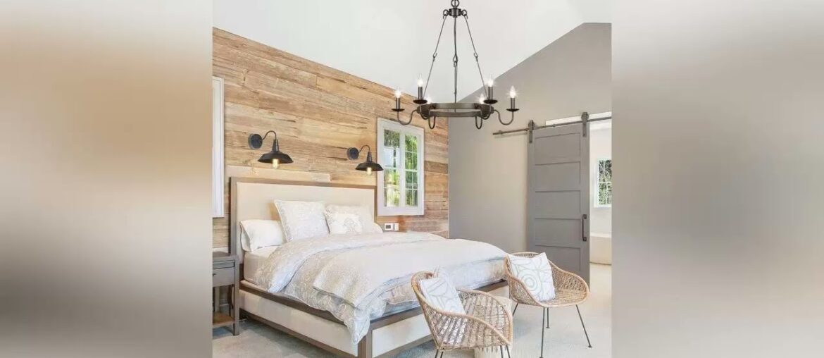 Best Deal Lampundit 6 Light Rustic Farmhouse Chandelier, Dining Room Lighting Fixtures Hanging Meta