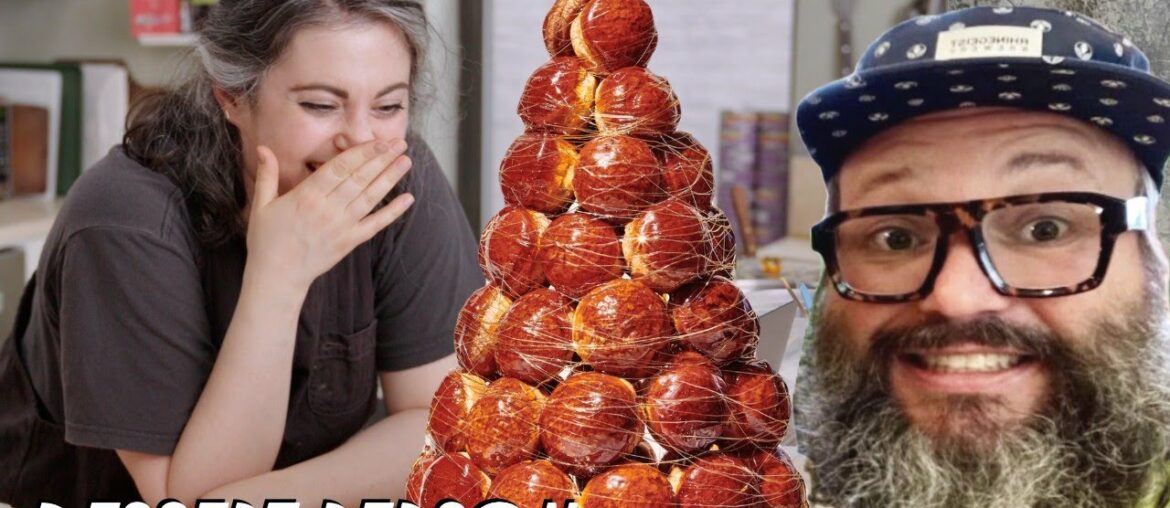 Claire Saffitz Teaches Amateur How To Make Croquembouche | Dessert Person Claire Saffitz Teaches Amateur How To Make Croquembouche | Dessert Person
