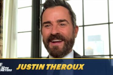 Justin Theroux Had a Spontaneous Drunken Dinner with Harrison Ford in Mexico City