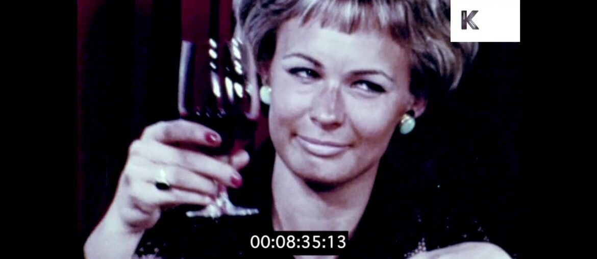 1960s Paris, Restaurant Vefour, Fine Dining, 16mm