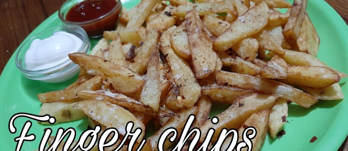 Finger chips recipe | French fries | How to make Finger chips/French fries | Rinu's Kitchen |