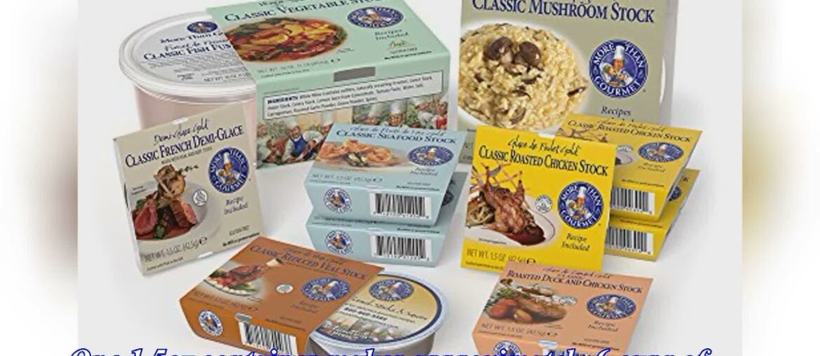 Review: More Than Gourmet Fumet De Poisson Gold Fish Fumet, Classic Fish Stock, 1.5 Ounce Packa