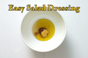 How To Make an Easy Salad Dressing Vinaigrette Using Maille Mustard!