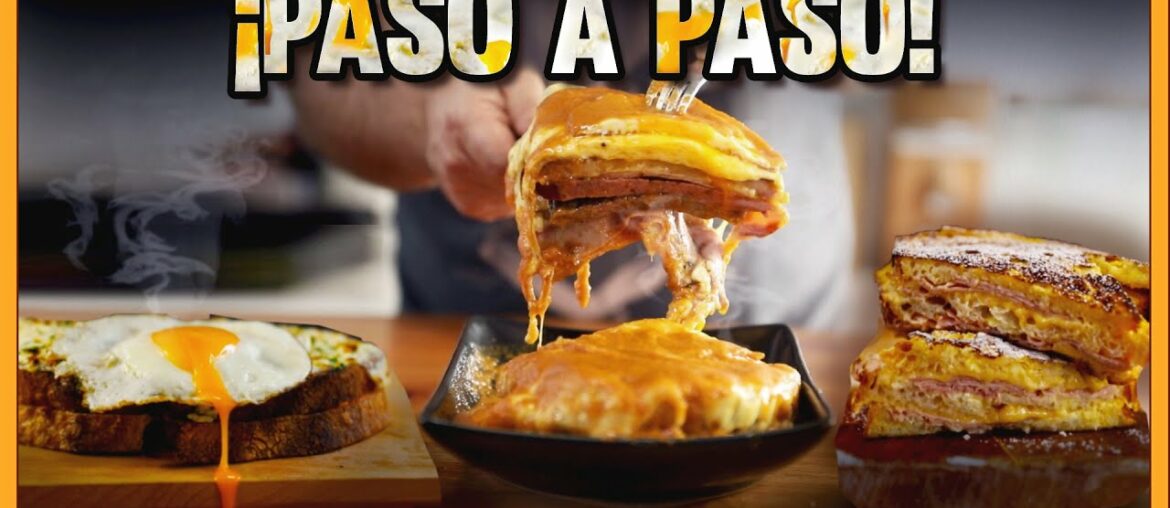 Secreto para hacer: CROQUE MONSIEUR, FRANCESINHA y MONTECRISTO #Receta | GlutenMorgen Show