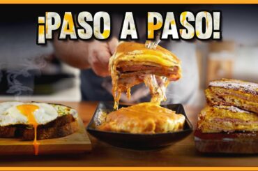 Secreto para hacer: CROQUE MONSIEUR, FRANCESINHA y MONTECRISTO #Receta | GlutenMorgen Show