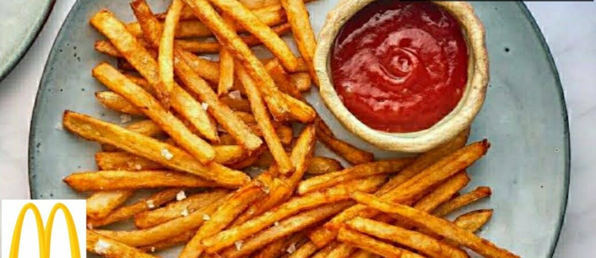 Crispy French fries recipe | homemade | McDonald's style French fries #frenchfries #crispyfries