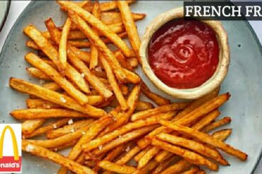 Crispy French fries recipe | homemade | McDonald's style French fries #frenchfries #crispyfries