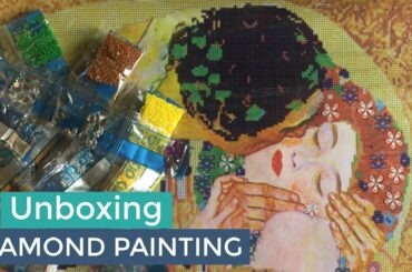 DIAMOND DOTZ unboxing | THE KISS - Gustav Klimt