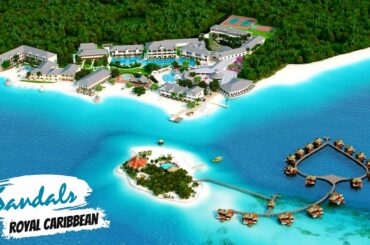 Sandals Royal Caribbean | Full Resort Walkthrough Tour & Review 4K | All Public Spaces! | 2021